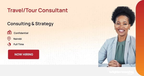 Travel/Tour Consultant in Nairobi