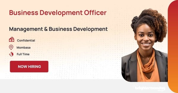Business Development Officer in Mombasa