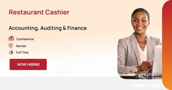 Restaurant Cashier in Nairobi
