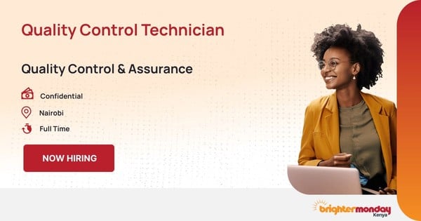 Quality Control Technician in Nairobi