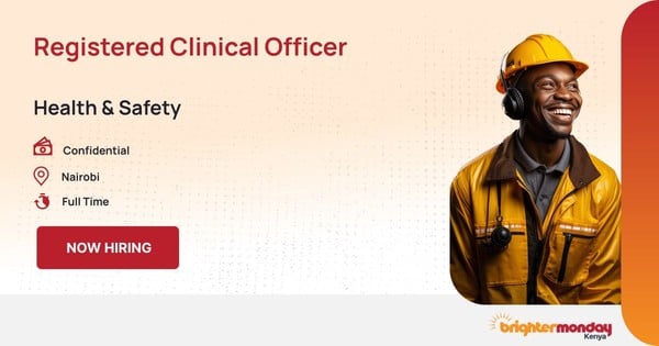 Registered Clinical Officer in Nairobi