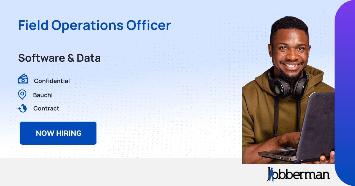 Field Operations Officer at SAGROW-SATT NIG. LTD | Jobberman