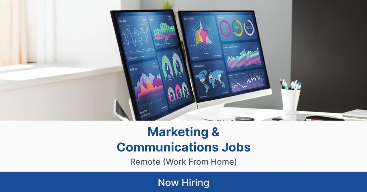 Remote Marketing & Communications Jobs | Jobberman