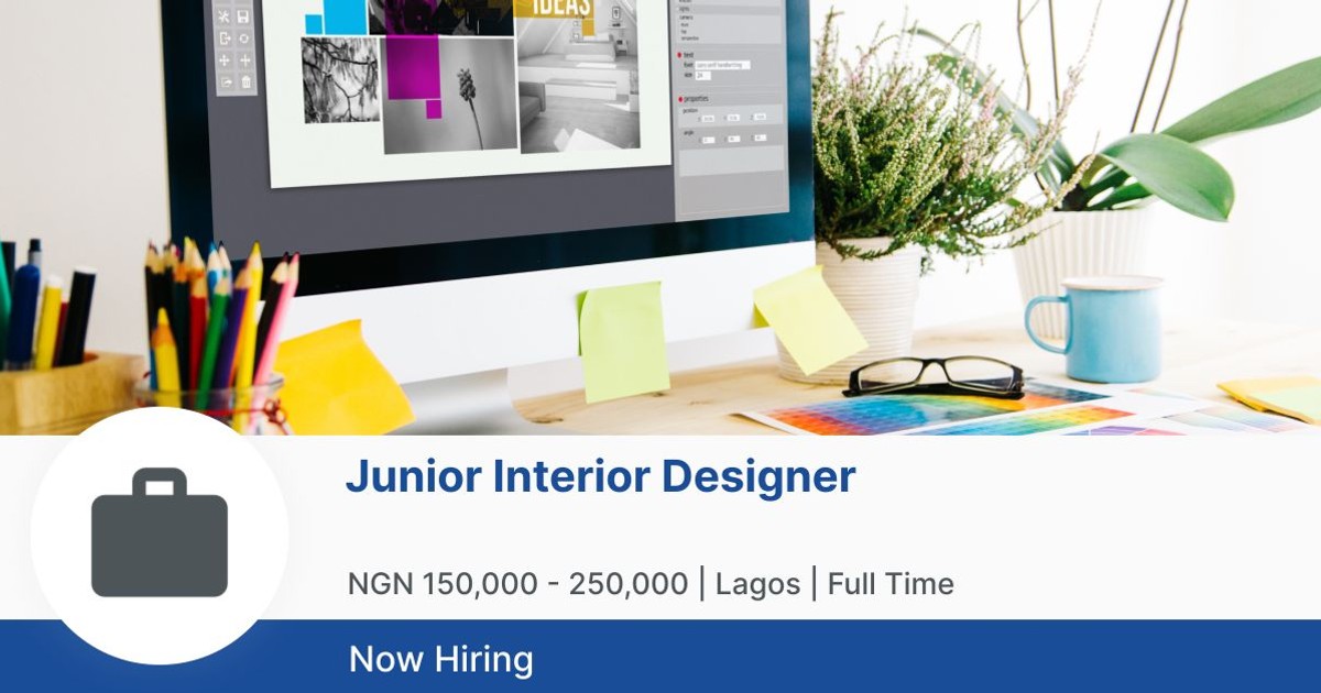 Junior Interior Designer at Bellpoint Energy Limited Jobberman