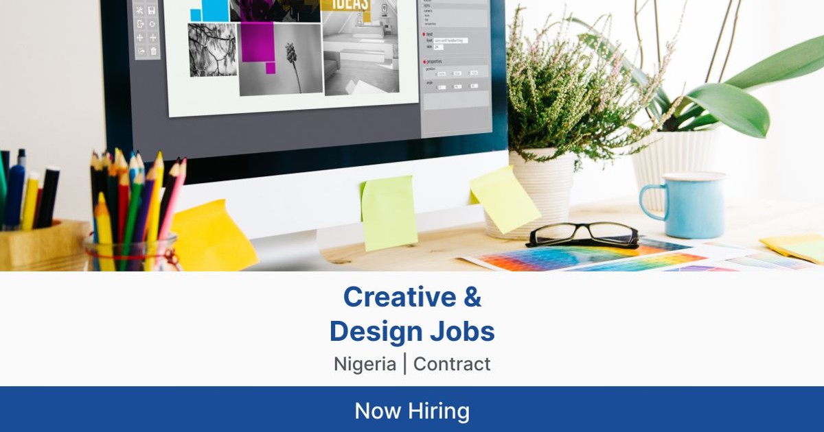 Contract Creative & Design Jobs in Nigeria Jobberman