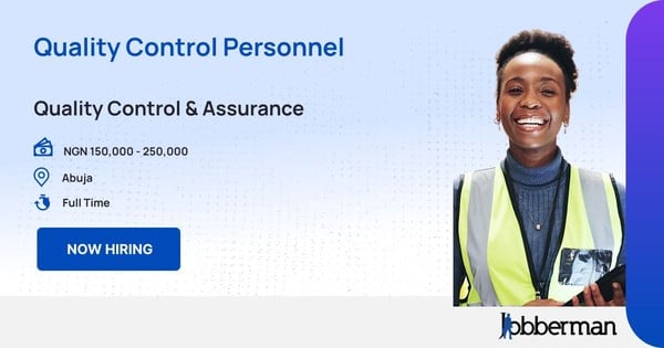 Quality Control Personnel in Abuja