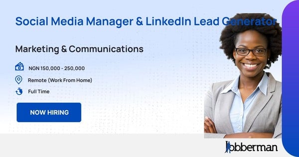 Social Media Manager & LinkedIn Lead Generator in Remote (Work From Home)