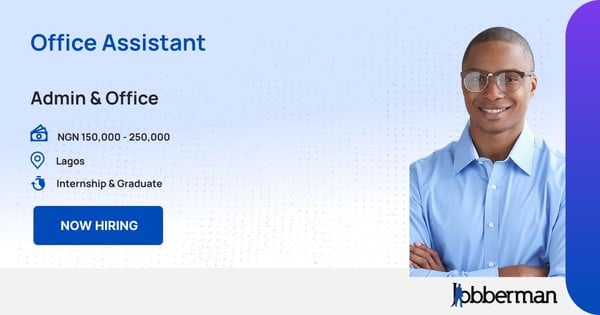 Office Assistant in Lagos