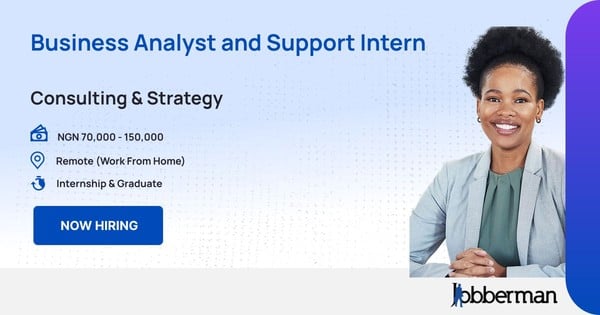 Business Analyst and Support Intern in Remote (Work From Home)