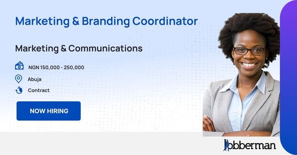 Marketing & Branding Coordinator in Abuja