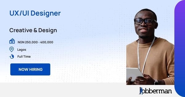 UX/UI Designer in Lagos
