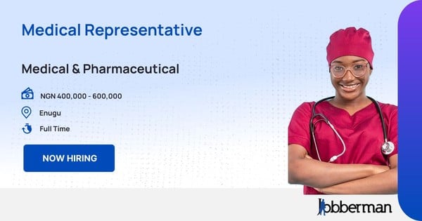 Medical Representative in Enugu