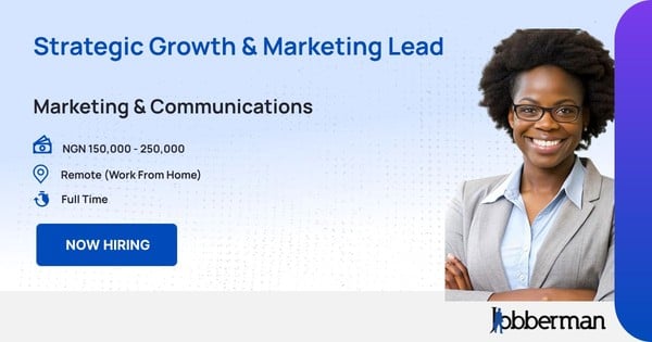 Strategic Growth & Marketing Lead in Remote (Work From Home)