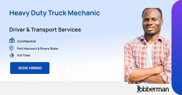 Heavy Duty Truck Mechanic in Port Harcourt & Rivers State