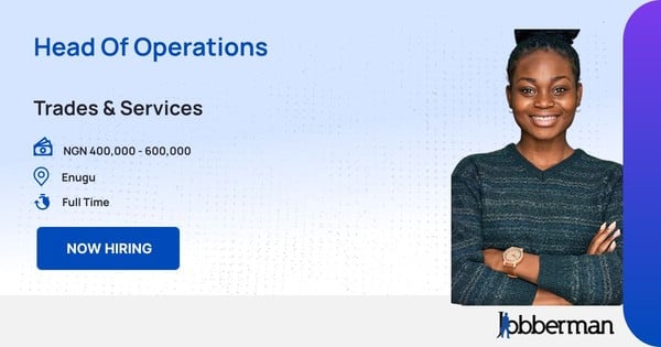 Head Of Operations in Enugu