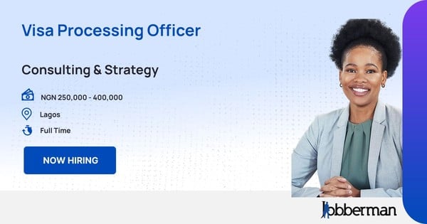 Visa Processing Officer in Lagos