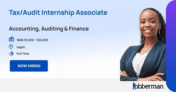 Tax/Audit Internship Associate in Lagos