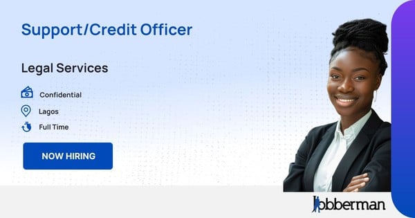 Support/Credit Officer in Lagos