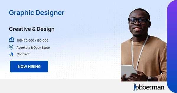 Graphic Designer in Abeokuta & Ogun State