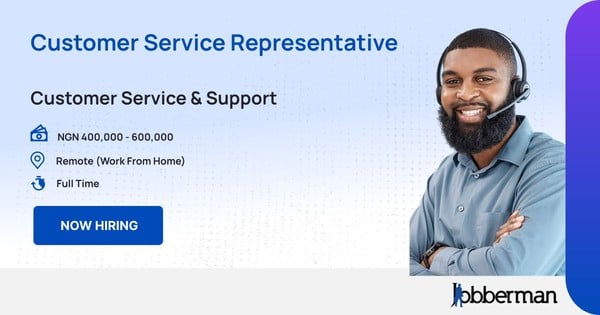 Customer Service Representative in Remote (Work From Home)