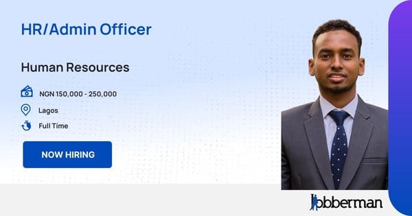 HR/Admin Officer in Lagos