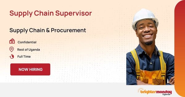 Supply Chain Supervisor in Rest of Uganda