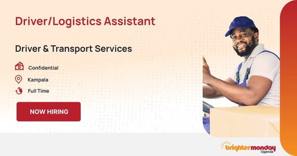 Driver/Logistics Assistant in Kampala