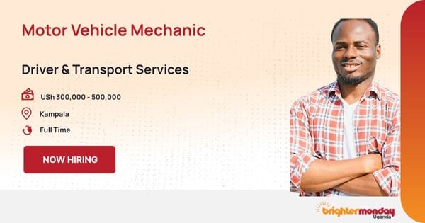 MOTOR VEHICLE MECHANIC in Kampala