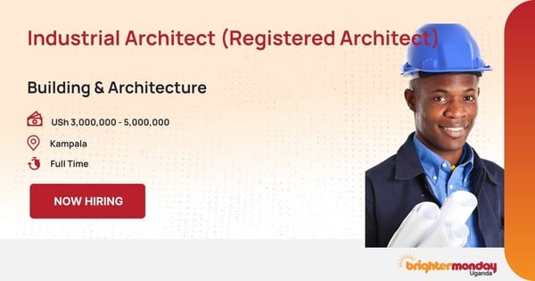 Industrial Architect (Registered Architect) in Kampala