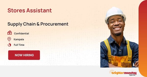 STORES ASSISTANT in Kampala