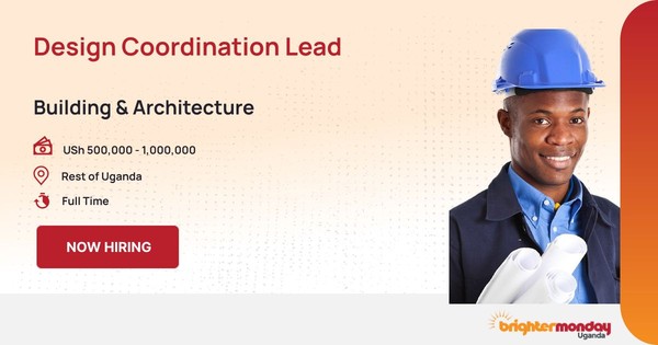 Design Coordination Lead in Rest of Uganda